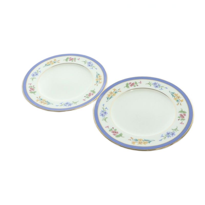 Tiffany & Co Tiffany & CO Plates Set Of 2 Flatware Logo White - GY11 MQ - OH