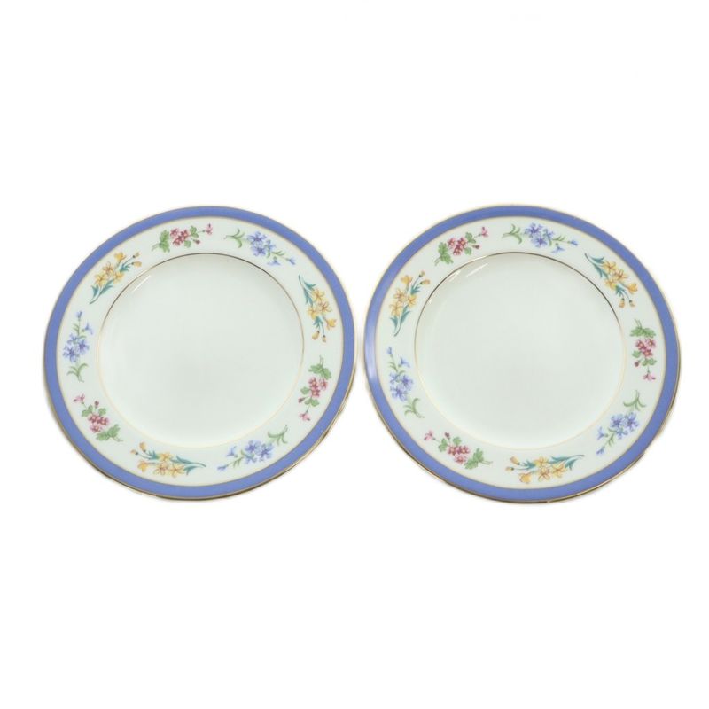 Tiffany & Co Tiffany & CO Plates Set Of 2 Flatware Logo White - GY11 MQ - OH