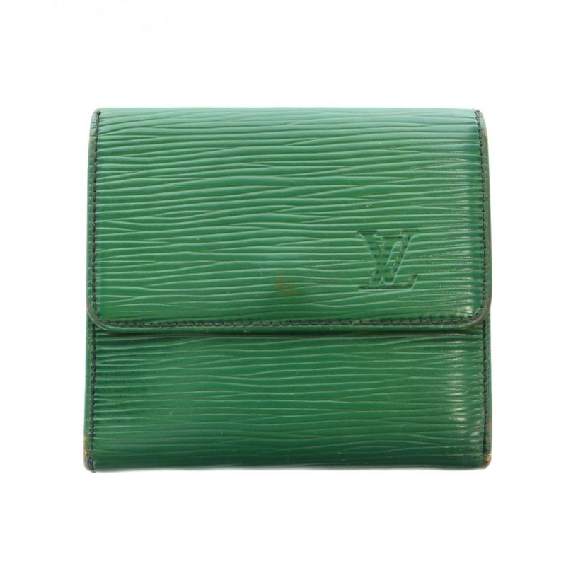 Louis Vuitton Epi Porte Monet Vieux Carte Cles Di M63482 Fold Wallet W Button