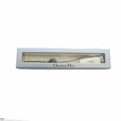 Christian DIOR Lanyard Charm Key Holder Logo Silver Color - GY18 MQ - OH