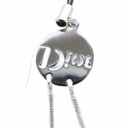 Christian DIOR Lanyard Charm Key Holder Logo Silver Color - GY18 MQ - OH