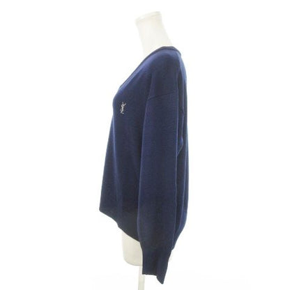 Yves Saint Laurent YVES Saint Laurent Pour Homme Knitted Sweater V-neck Long