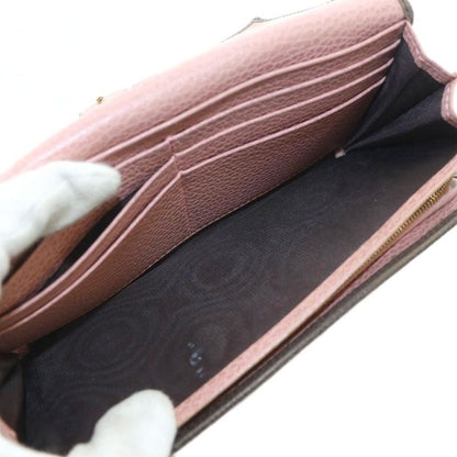 Gucci Long Wallet Leather Logo Brown - GY18 MQ