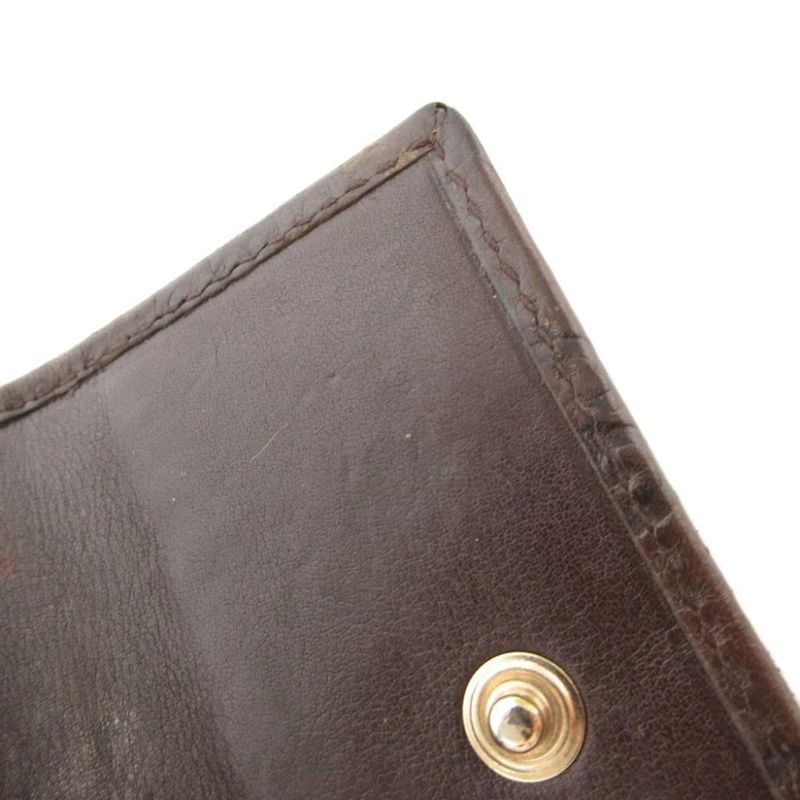 Gucci Shimmer 6-strap Key Case Leather GG Signature Embossed Brown 138093 UO -