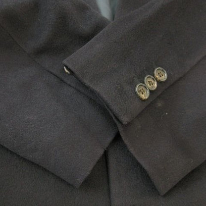 Fendi CLUB Tailored Jacket Bleather Melton Fully Lined Navy AO3 - GY18