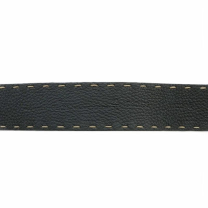 Fendi Belt Dove Leather Stitching 90 36 Black XZ - GY19