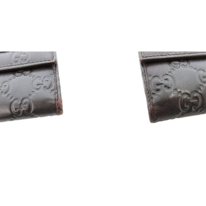 Gucci 256933 W Hook Guccissima Foldable Long Wallet With Coin Purse Leather