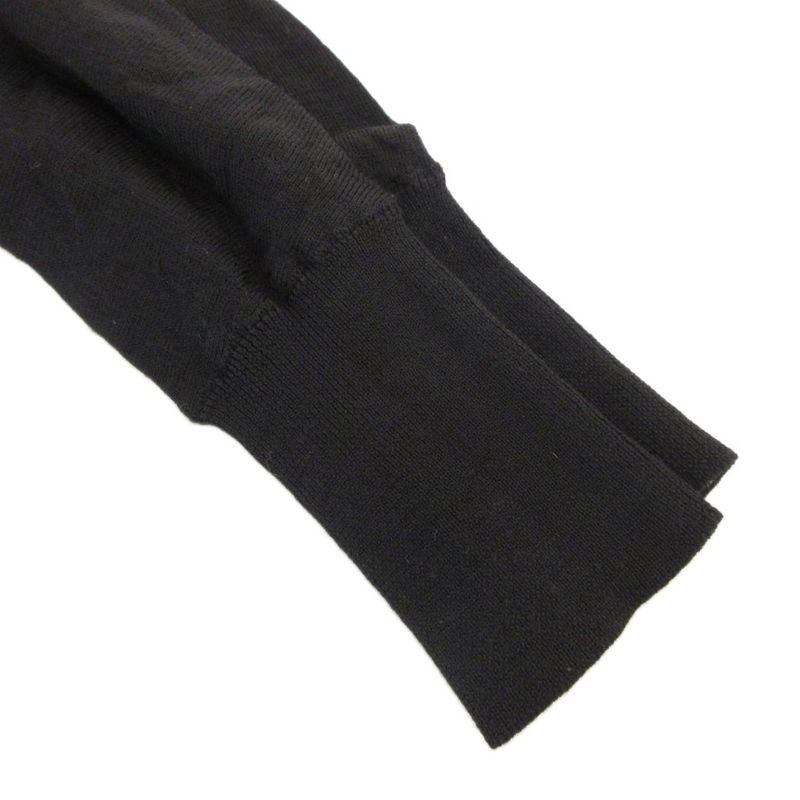 Balenciaga Vintage Cardigan Knit Long Sleeve Light Hand Wool 38 B Logo Embroider