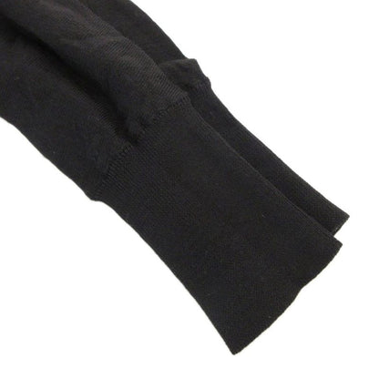 Balenciaga Vintage Cardigan Knit Long Sleeve Light Hand Wool 38 B Logo Embroider