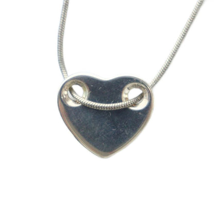 Tiffany & Co Tiffany & CO Heart Plate Necklace Snake Chain Accessory Pendant