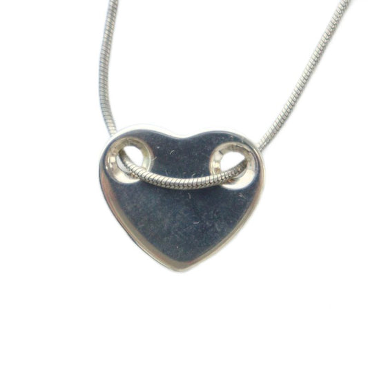 Tiffany & Co Tiffany & CO Heart Plate Necklace Snake Chain Accessory Pendant