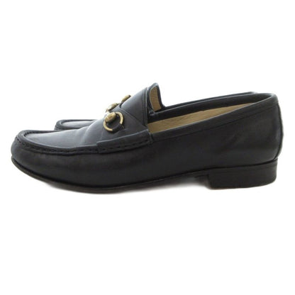 Gucci Horsebit Loafer Moccasins Leather 36.5 Black JS - GY18