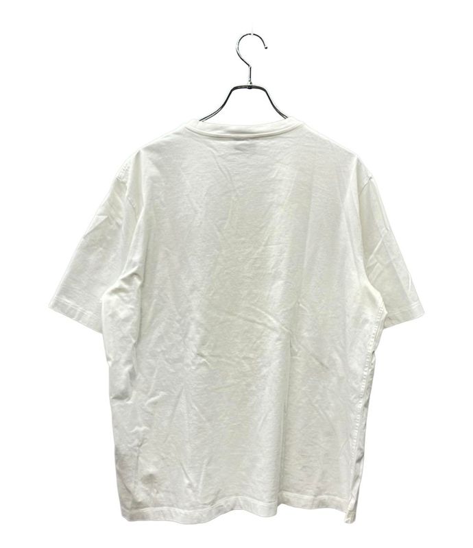 Hermes Short Sleeve T-shirt 3D Stitch Embroidery Print Men's SIZE XL Hermes