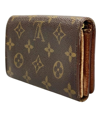 Louis Vuitton Monogram Porte Monet Bier Trésor M61730 Women's Louis Vuitton