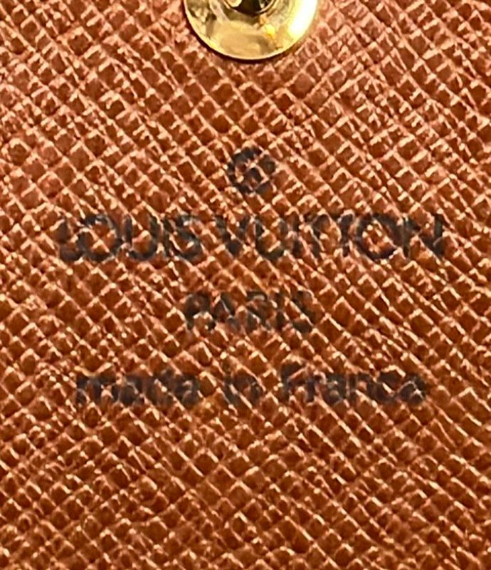 Louis Vuitton Monogram Porte Monet Bier Trésor M61730 Women's Louis Vuitton