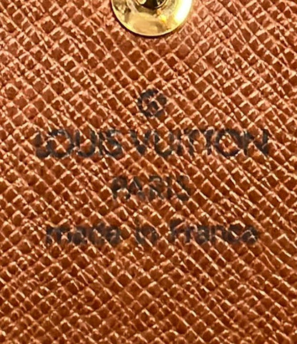 Louis Vuitton Monogram Porte Monet Bier Trésor M61730 Women's Louis Vuitton