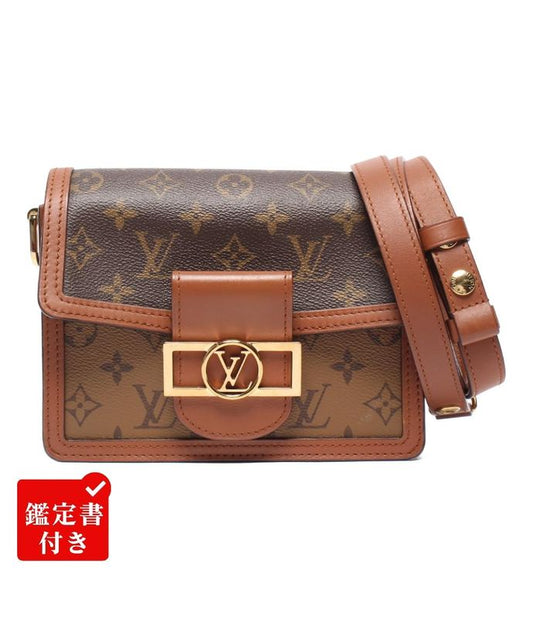 Louis Vuitton Shoulder Bag Shoulder Crossbody Dauphine MINI Monogram Reverse