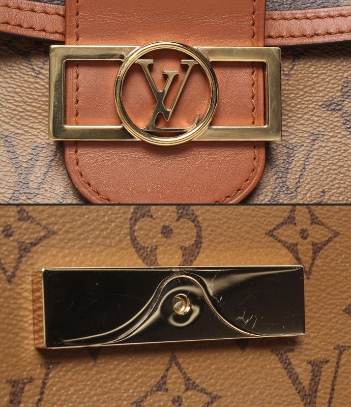 Louis Vuitton Shoulder Bag Shoulder Crossbody Dauphine MINI Monogram Reverse
