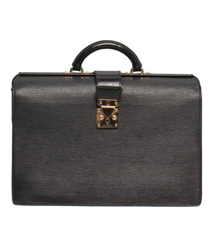 Louis Vuitton Business Bag Briefcase Epi Serviette Fermoire M54352 Men's Louis
