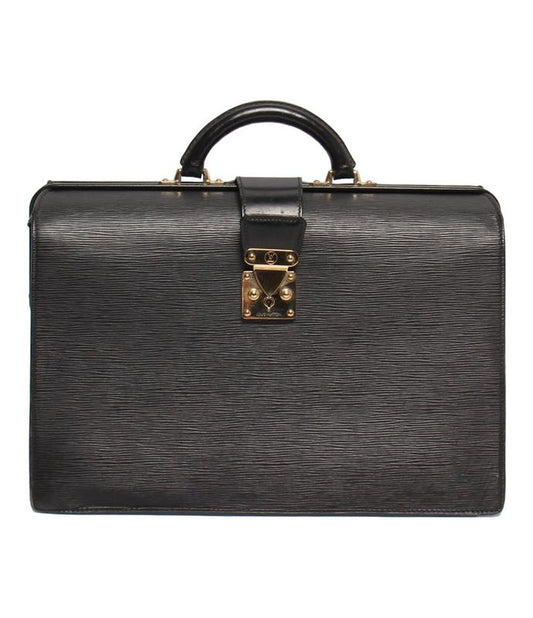 Louis Vuitton Business Bag Briefcase Epi Serviette Fermoire M54352 Men's Louis