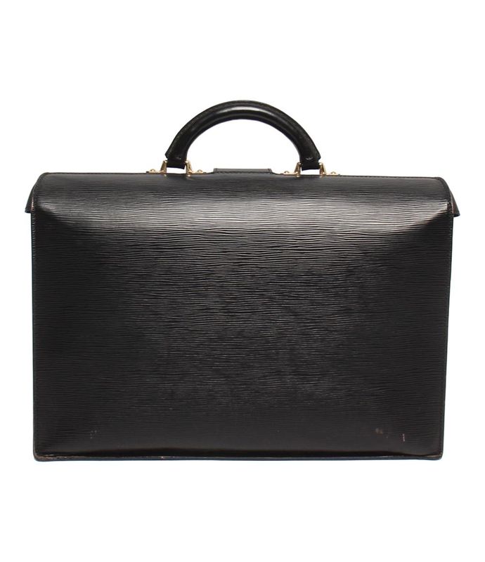 Louis Vuitton Business Bag Briefcase Epi Serviette Fermoire M54352 Men's Louis