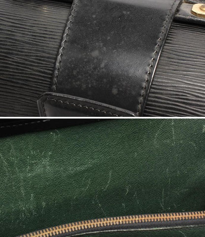 Louis Vuitton Business Bag Briefcase Epi Serviette Fermoire M54352 Men's Louis