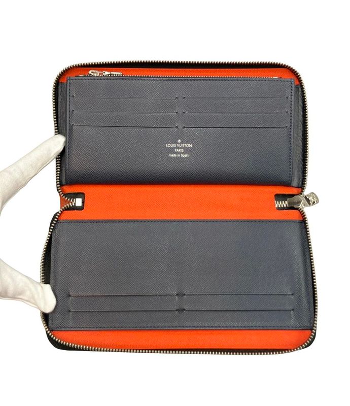 Louis Vuitton Epi Damier Zippy Organizer NM M62930 Men's Louis Vuitton Round