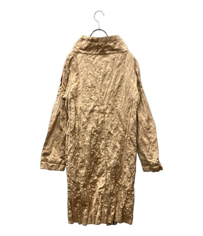 Prada Jacket Center Ribbon Fabric Tie Tan Collar Spring-summer 2009 P6477 XJ9