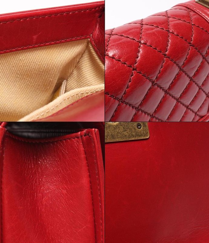 Chanel Boy Chanel Chain Shoulder Bag Gold Hardware Matelasse Women Chanel