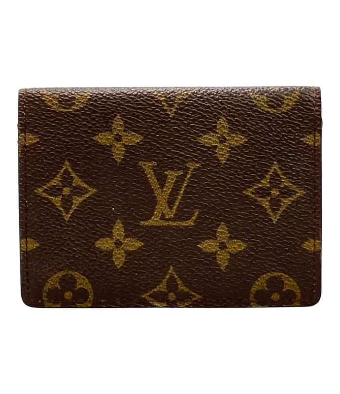 Louis Vuitton Monogram Porte 2 Carte Vertical M60533 Ladies Men's Louis Vuitton