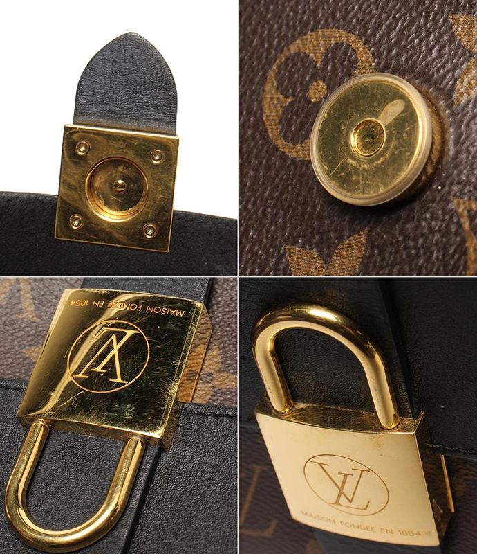 Louis Vuitton 2way Shoulder Bag Handbag Crossbody Rocky BB Monogram M44141