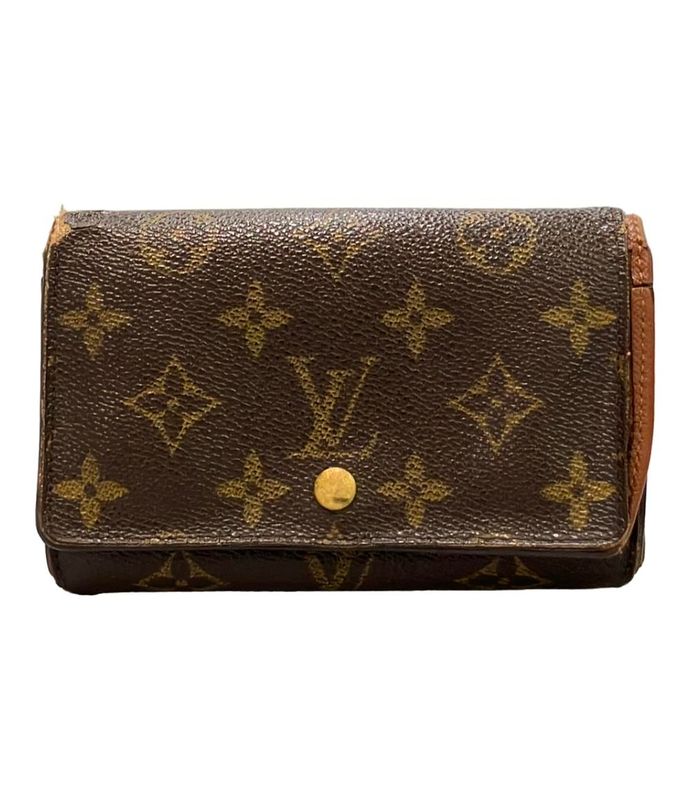 Louis Vuitton Monogram Porte Monet Bier Trésor M61730 Women Men Louis Vuitton