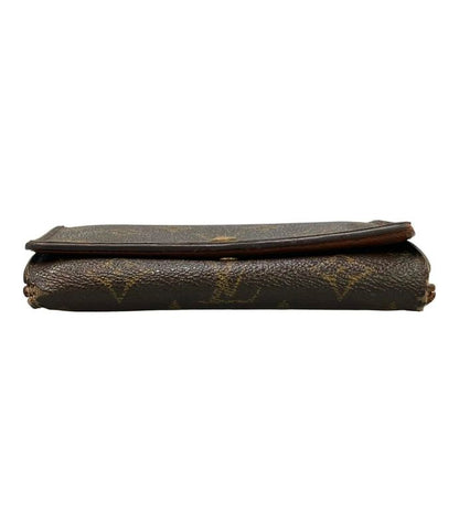 Louis Vuitton Monogram Porte Monet Bier Trésor M61730 Women Men Louis Vuitton