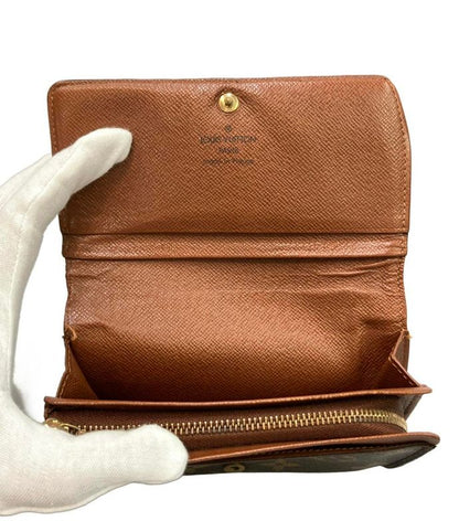 Louis Vuitton Monogram Porte Monet Bier Trésor M61730 Women Men Louis Vuitton