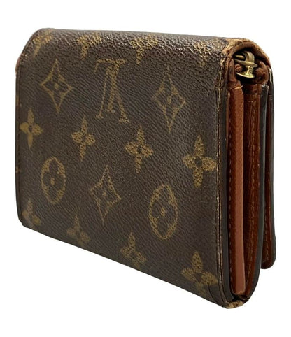 Louis Vuitton Monogram Porte Monet Bier Trésor M61730 Women Men Louis Vuitton