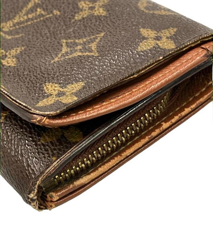 Louis Vuitton Monogram Porte Monet Bier Trésor M61730 Women Men Louis Vuitton