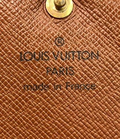 Louis Vuitton Monogram Porte Monet Bier Trésor M61730 Women Men Louis Vuitton