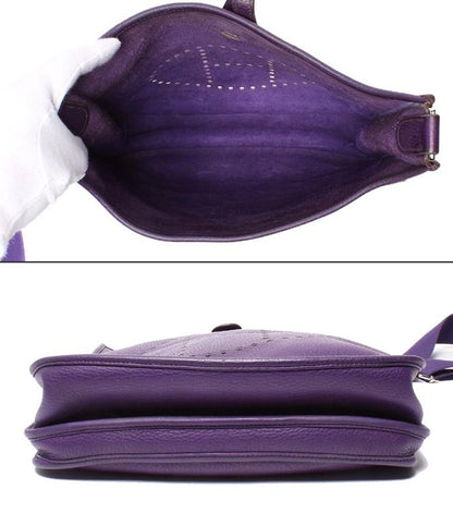 Hermes Shoulder Bag Crossbody Silver Hardware □N Engraved Evelyn 3 Ladies Hermes