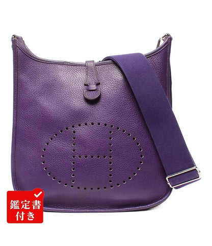 Hermes Shoulder Bag Crossbody Silver Hardware □N Engraved Evelyn 3 Ladies Hermes