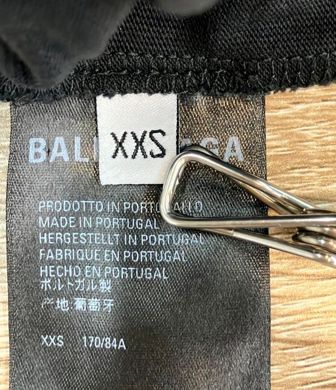 Balenciaga Short Sleeve T-shirt Ilovecat Damaged Oversized Cat Photo Print JT13