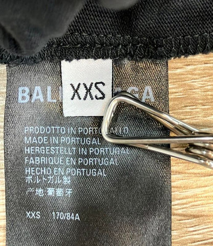 Balenciaga Short Sleeve T-shirt Ilovecat Damaged Oversized Cat Photo Print JT13