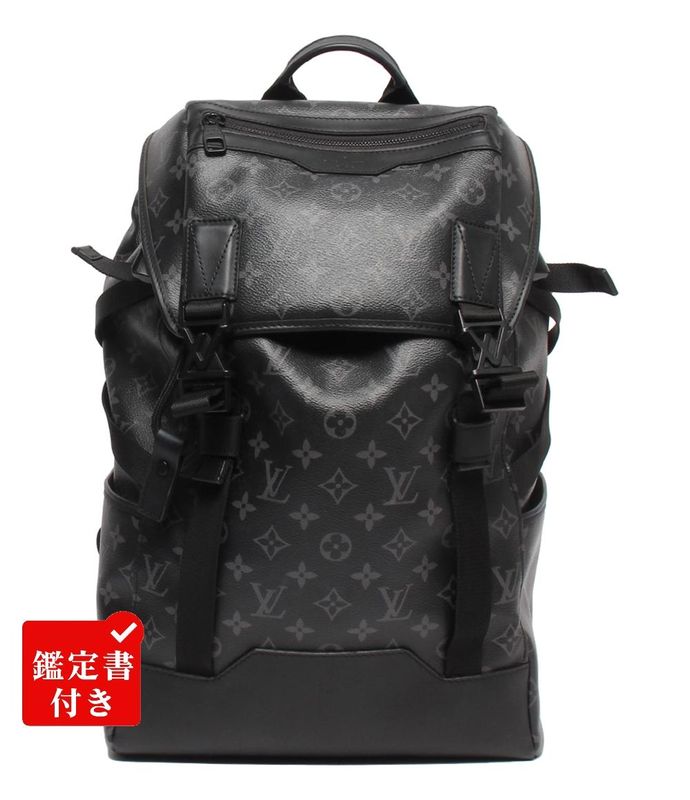 Louis Vuitton Backpack Getaway Monogram Eclipse M46792 Men's Louis Vuitton