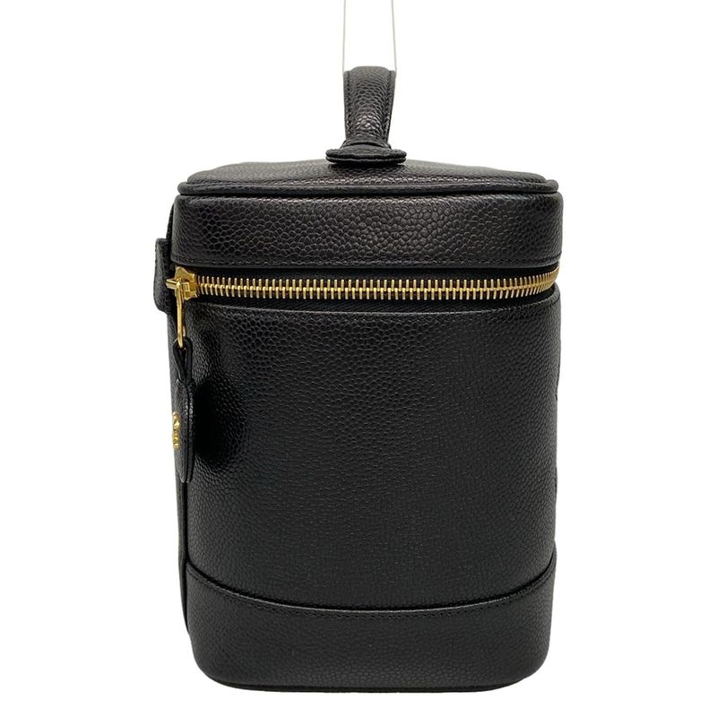 Chanel Vanity Bag - A01998 X01503 94305 Black Gold Hardware