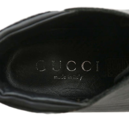 Gucci Chukka Boots Wallaby Leather 37 24cm (9.45in) Black XZ - GY19