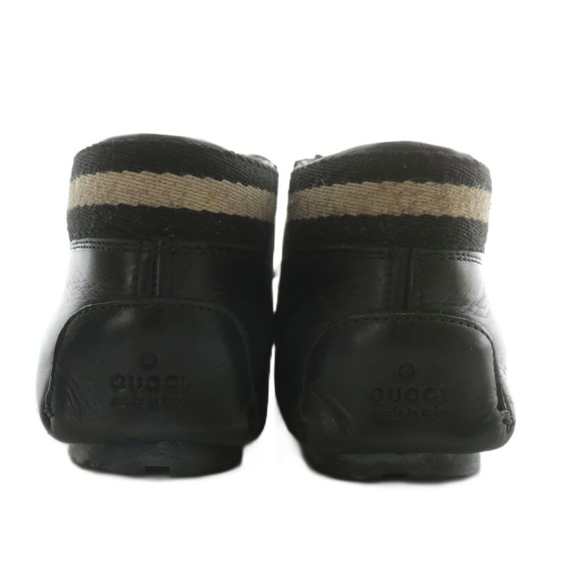 Gucci Chukka Boots Wallaby Leather 37 24cm (9.45in) Black XZ - GY19