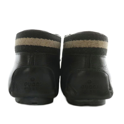 Gucci Chukka Boots Wallaby Leather 37 24cm (9.45in) Black XZ - GY19