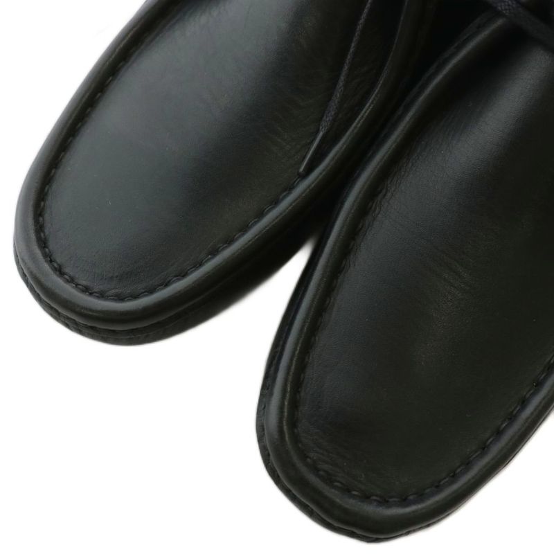 Gucci Chukka Boots Wallaby Leather 37 24cm (9.45in) Black XZ - GY19