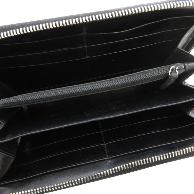 Gucci 233025 Guccissima GG Canvas Long Wallet With Coin Purse Round Zipper