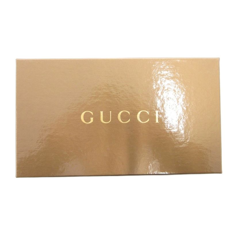 Gucci 233025 Guccissima GG Canvas Long Wallet With Coin Purse Round Zipper