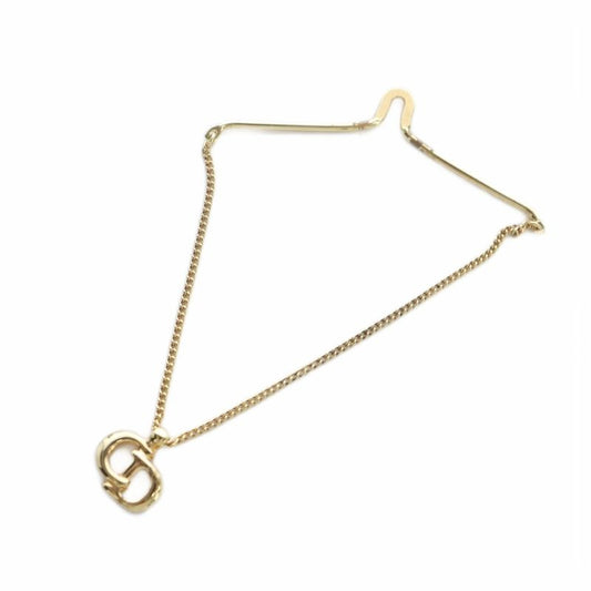 Christian DIOR Bracelet Accessories Logo Tie Chain Gold Color - GY18 MQ - OH